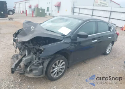 2017 Nissan Sentra S z USA, uszkodzony, nr VIN 3N1AB7AP7HY367968